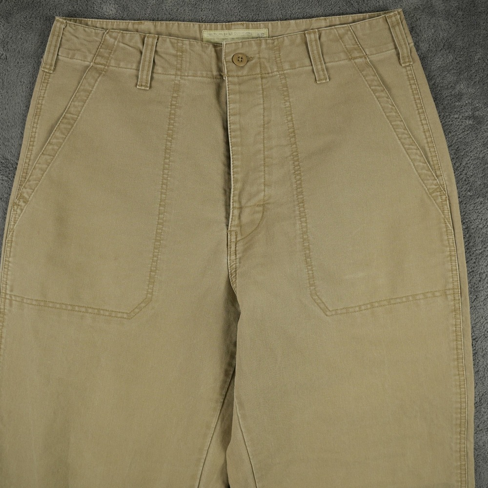 American Eagle Outfitters Pants Mens 33x30 Button Fly Work Field Vintage Y2K - Picture 2 of 13